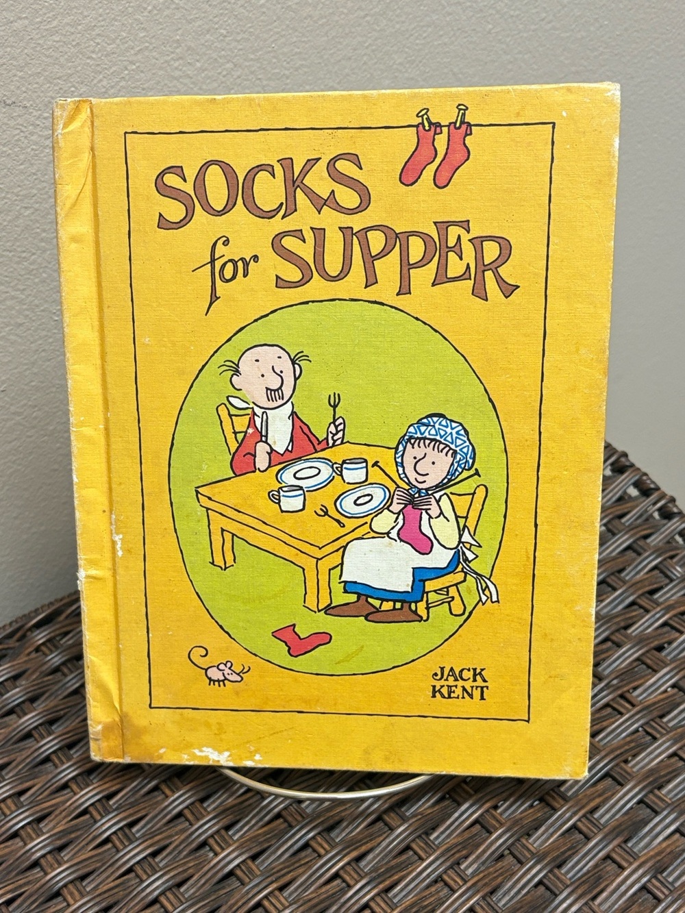 Socks for Supper by Jack Kent 1978 Hardcover Edition Book